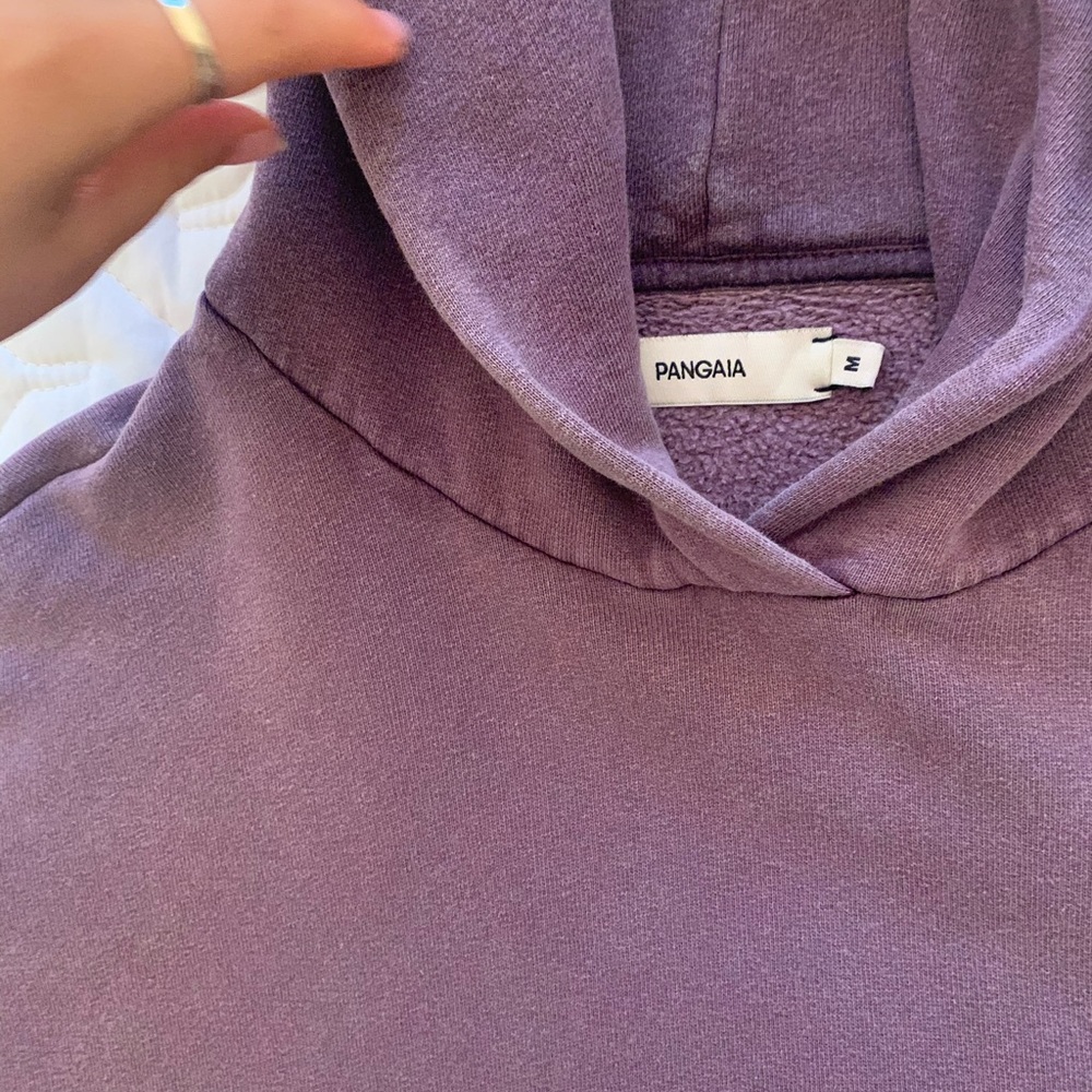 The Pangaia Rubia Mauve sweatshirt - Picture 2 of 7